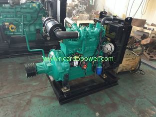 50kw/68hp 1500rpm diesel engine with the clutch and belt pulley for stationary power