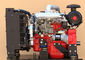 3000rpm 4JB1-TG3 diesel engine prime power 75KW for power of  the fire fighting pump in red