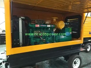 Hot sale RICARDO 80KW/100KVA trailer diesel generating set powered by Ricardo engine HX6105AZLD