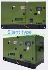 50Hz 60Hz 50KVA Water Cooled Silent Diesel Genset With Bauduion Engine