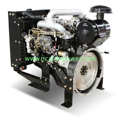 3000rpm ISUZU 4JB1-G1 Diesel Engine 45KW Power For Fire Fighting Pump In Red