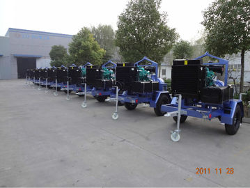 Trailer Diesel Water Pump Set With Cummins Diesel Engines For Agriculture irrigation