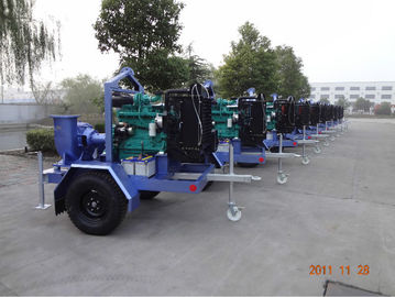 Trailer Diesel Water Pump Set With Cummins Diesel Engines For Agriculture irrigation