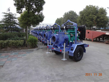 Trailer type Diesel Water Pump Set With Cummins Diesel Engines For Agriculture irrigation