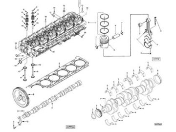 DCEC Cummins 6CT,6CTA,6CTAA series diesel engine spare parts
