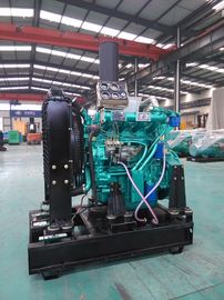 1500rpm Ricardo diesel engine R4105ZD for prime power 50KW /62.5KVA diesel generator in color green