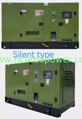 50Hz 60Hz 50KVA Water Cooled Silent Diesel Genset With Bauduion Engine