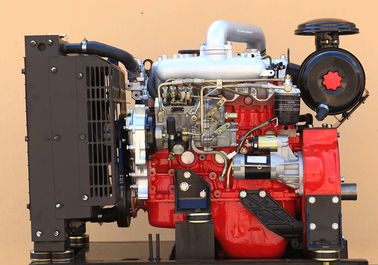 3000rpm ISUZU 4JB1-G1 Diesel Engine 45KW Power For Fire Fighting Pump In Red