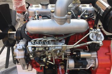 3000rpm ISUZU 4JB1-G1 Diesel Engine 45KW Power For Fire Fighting Pump In Red