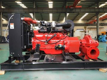 6BD Diesel Engine From 110KW To 150KW Power For Fire Fighting Pump In Red