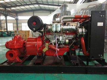 3000rpm  6BD-Z diesel engine prime power 120KW for power of  the fire fighting pump in red