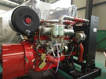 3000rpm  6BD-Z diesel engine prime power 120KW for power of  the fire fighting pump in red